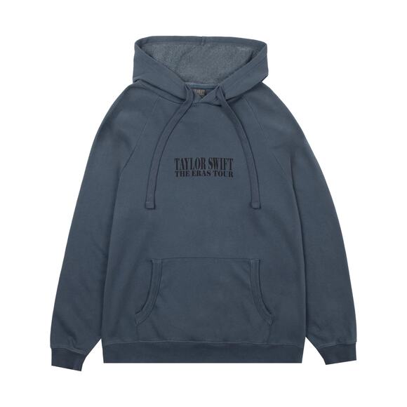 Taylor Swift The Eras II Tour Washed Blue Hoodie M - Picture 1 of 7